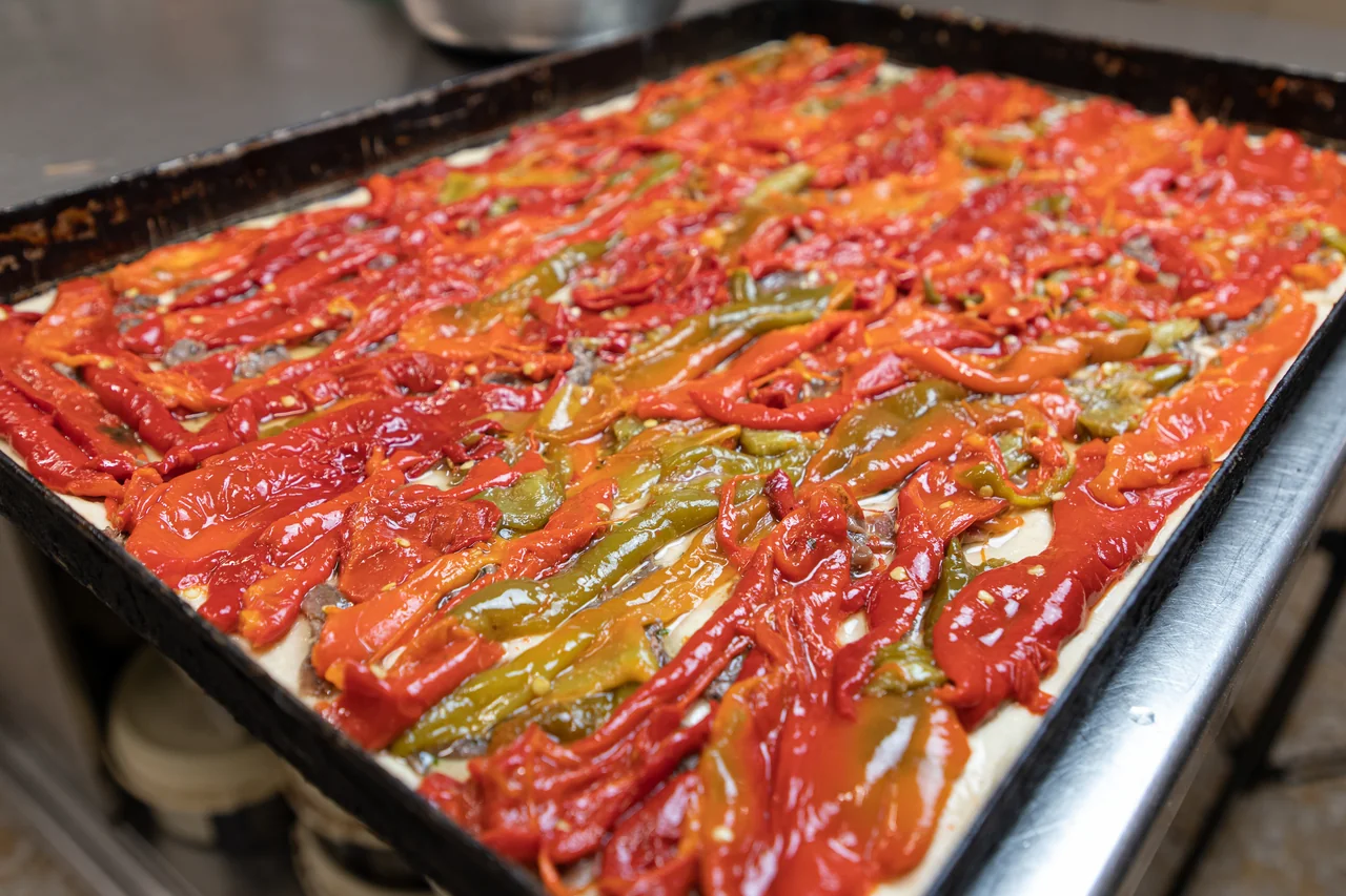 Verdure preparate in teglia