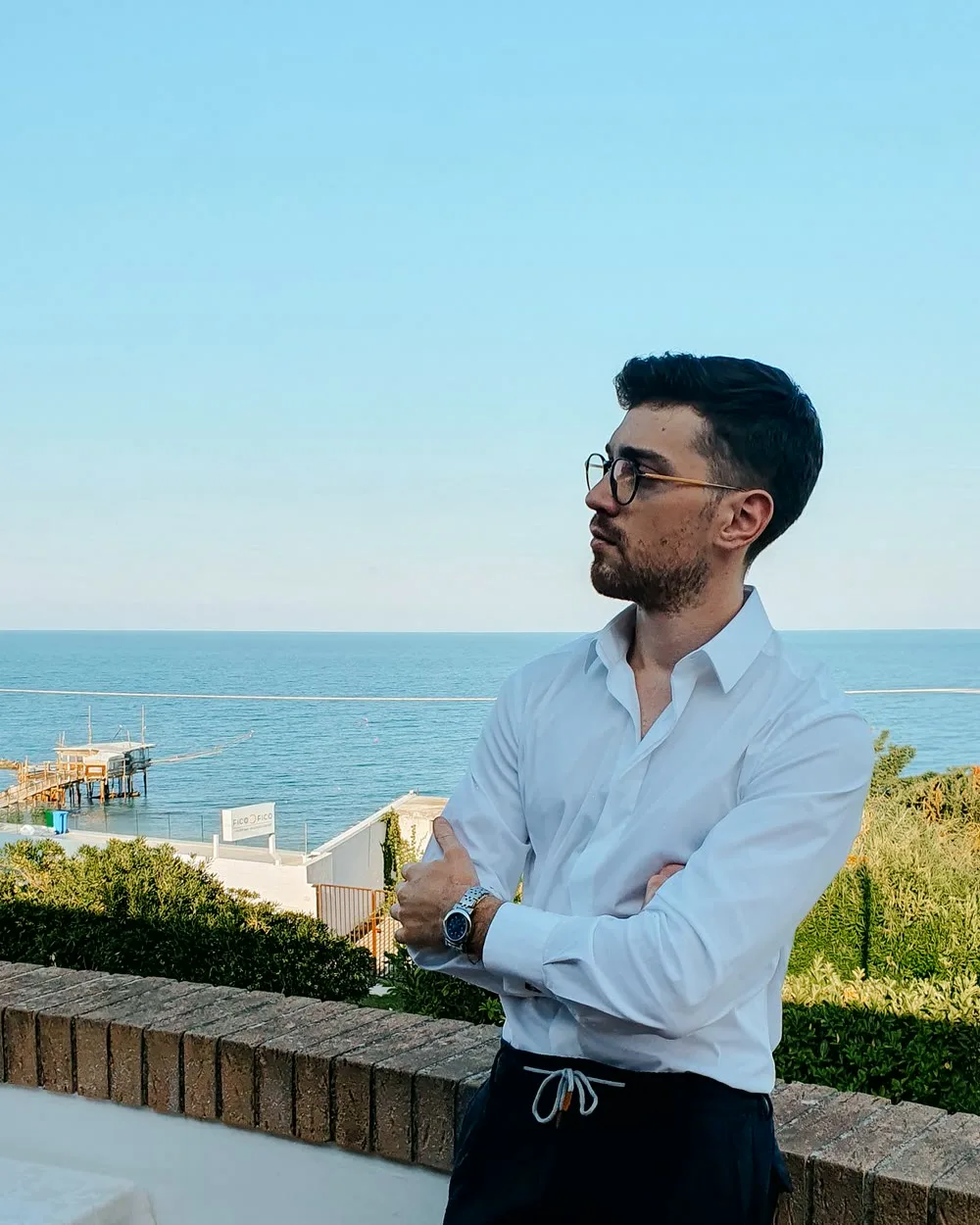 Piergiorgio Di Falco con la fotocamera